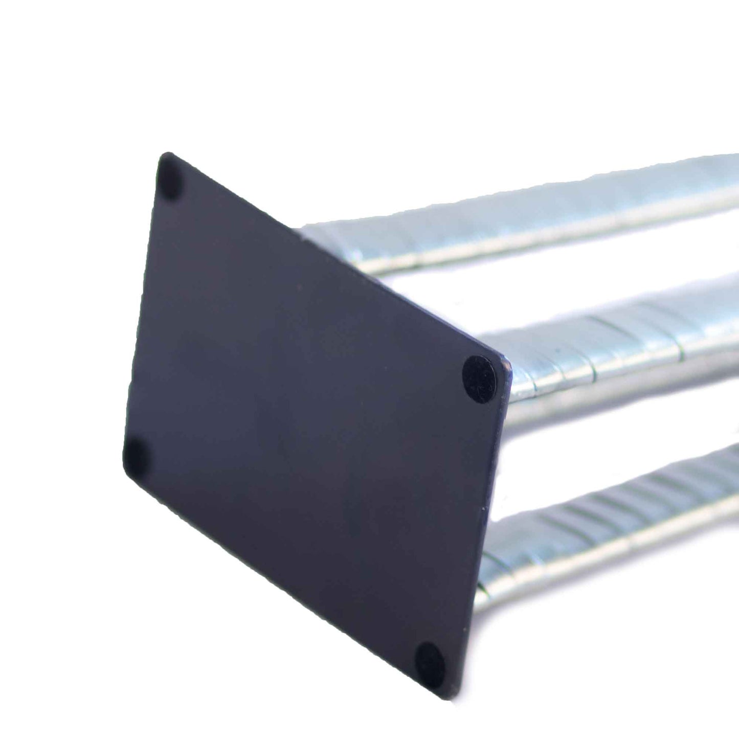 Kezevel Metal Giraffe Table Decor -Tall Giraffe Figurine Statue in Orange Silver Metal Showpieces for Home Decor Living Room