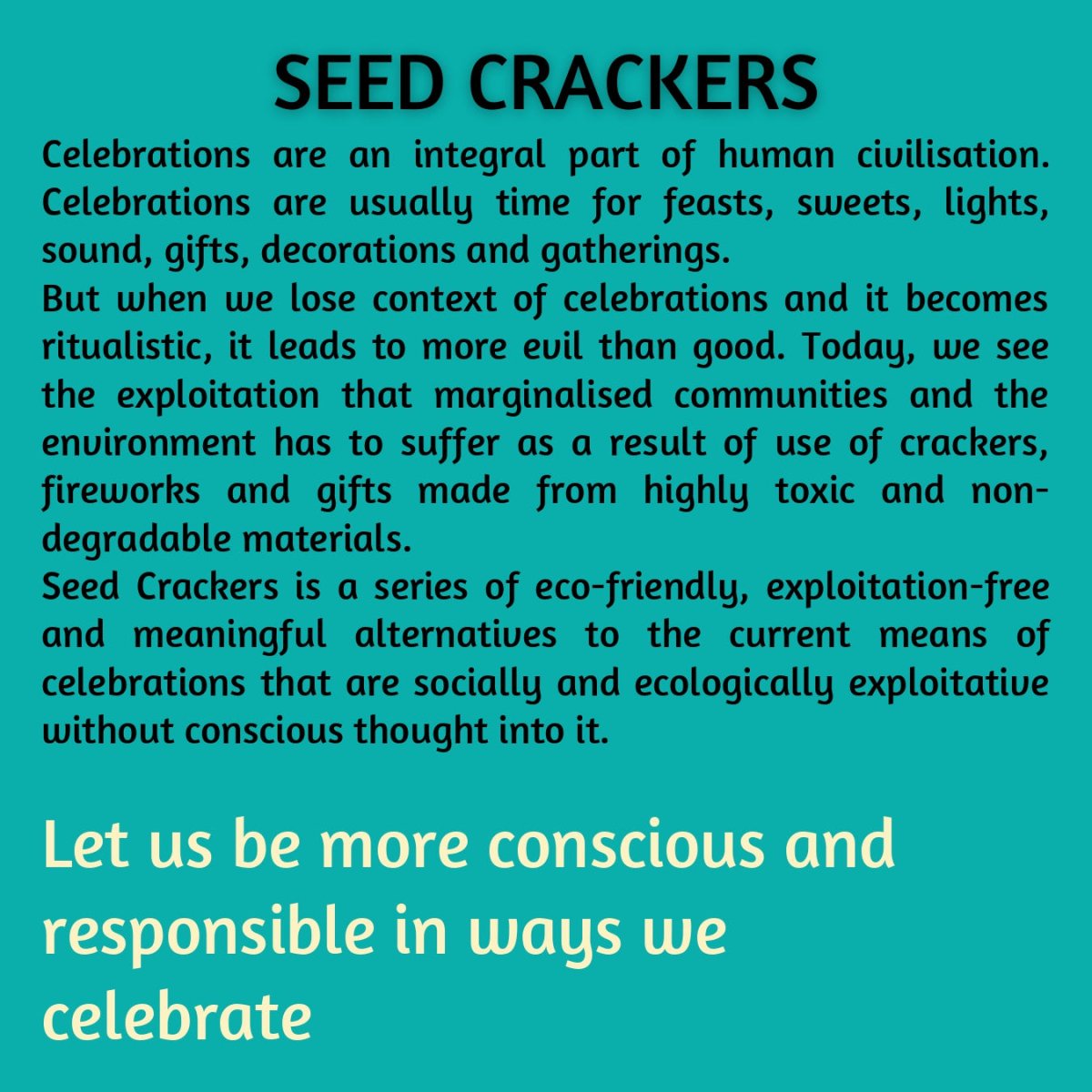 Kezevel Handcrafted Plantable Seed Cracker Gift Box - Set of 4 Seed Embedded Look Alike Crackers Grow into Plants, Beej Patakha, Size 13.6X13.6X4 CM - Kezevel