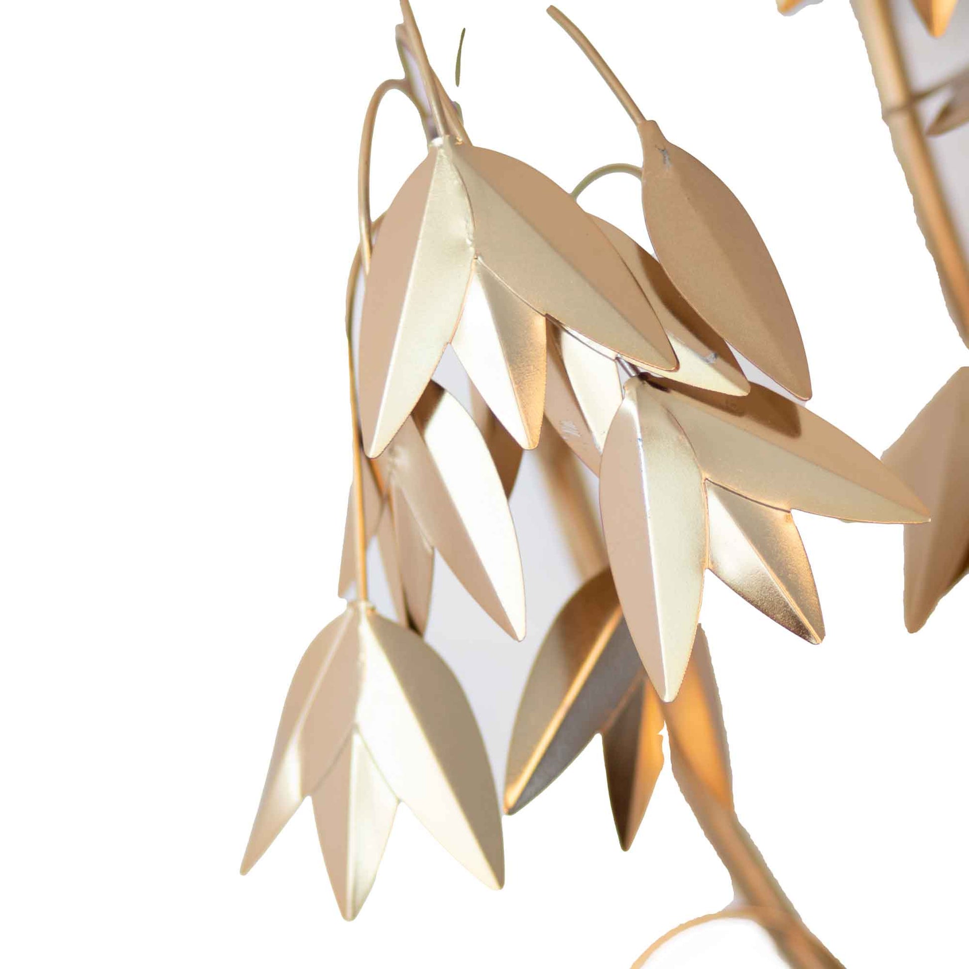 Kezevel Metal Tree Wall Decor - Metal Wall Art in Shiny Golden Finish Metal Wall Hangings for Foyer, Room Decor, Home Decor